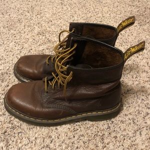 Dr. Martens 1460 8-Eye Classic Brown Leather Boots